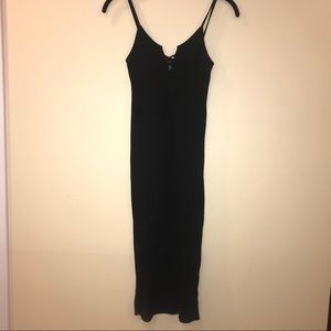 Topshop Midi Dress with Lace detail